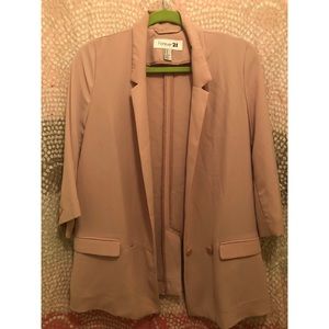 Blush Oversized Blazer